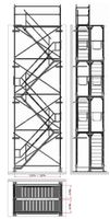 Gerüst Gerüstbau Treppen Fassadengerüst Turm 4m Treppenturm NEU Niedersachsen - Lengede Vorschau