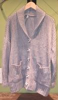 Bonprix Damen Strickjacke mit Taschen, 44/46, NEU, grau meliert Hessen - Neu-Isenburg Vorschau