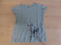 Mädchen T-Shirt "Pferd" in grau Gr. 128 Hessen - Bad Schwalbach Vorschau