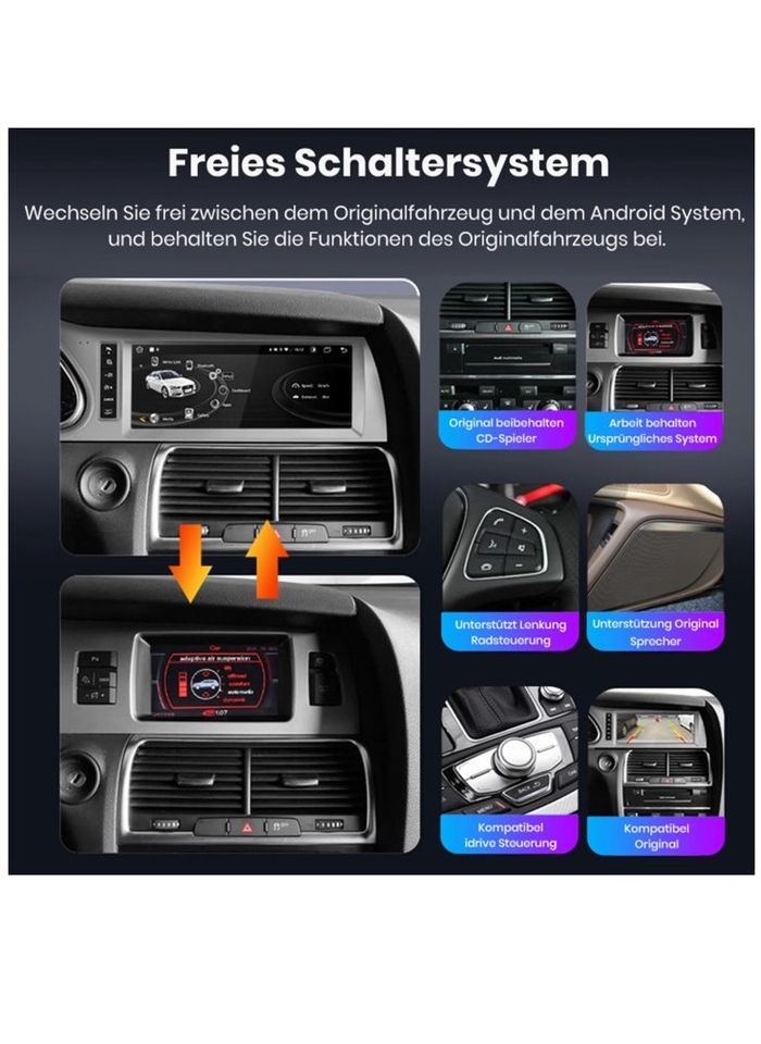 Android12 10.25'' Wireless CarPlay Radio in Ahlen