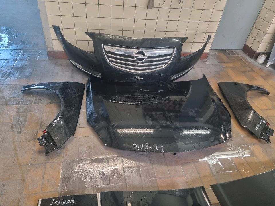 Opel Insignia Schlachtfest Tür Kotflügel Motorhaube Stoßstange in Westerwalsede