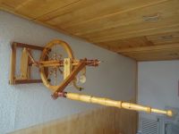 Spinnrad vollfunktionsfähig Emmentaler Bauart Bayern - Erdweg Vorschau