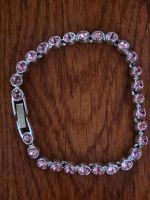 Original Swarovski Armband 17cm, Silber, Rosa, Rose Niedersachsen - Kalefeld Vorschau