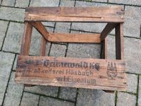 alte Apfelweinkiste aus Holz - Kelterei Grünewald KG, Hösbach Hessen - Groß-Umstadt Vorschau