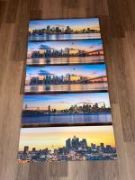 Bild Leinwand USA Skyline NY LA SF Miami Hude (Oldenburg) - Nordenholz Vorschau