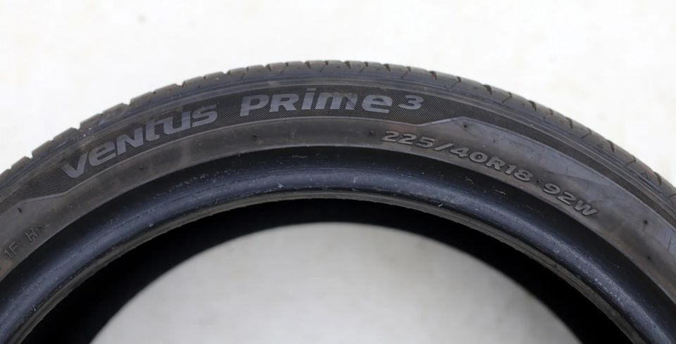 2xSOMMERREIFEN 225/40R18 92W XL HANKOOK VENTUS PRIME3 49/18 6,6mm in Berlin