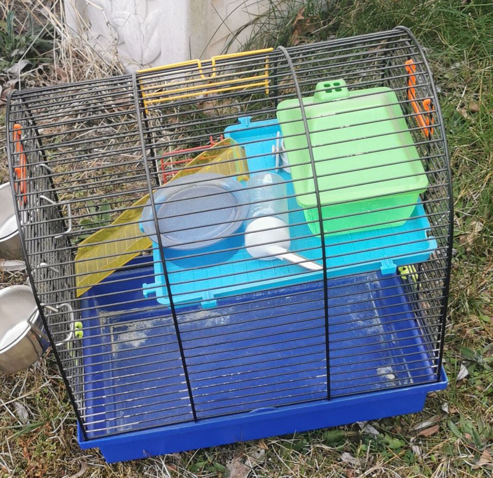 Diverse Hamsterkäfige / Zubehör, 2 verschiedene Laufgitter in Ahnsbeck