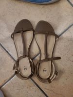 H&M Sandalen Lederoptik Größe 38 Beuel - Schwarzrheindorf Vorschau