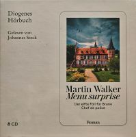 Hörbuch Martin Walker Menu surprise, 8 CD, noch OV, Bruno 11 Saarland - Merzig Vorschau