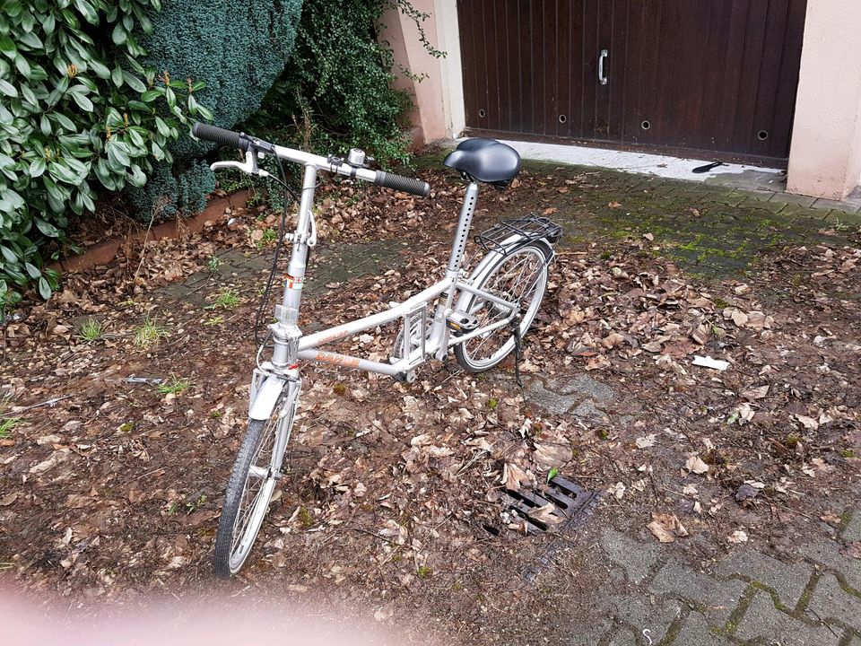 Ein Klapprad in Herne