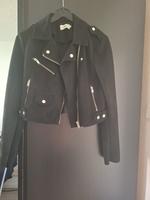 Wildlederjacke Damen Jacken Frauen Jacke Gr. 36 schwarz only Nordrhein-Westfalen - Hilden Vorschau