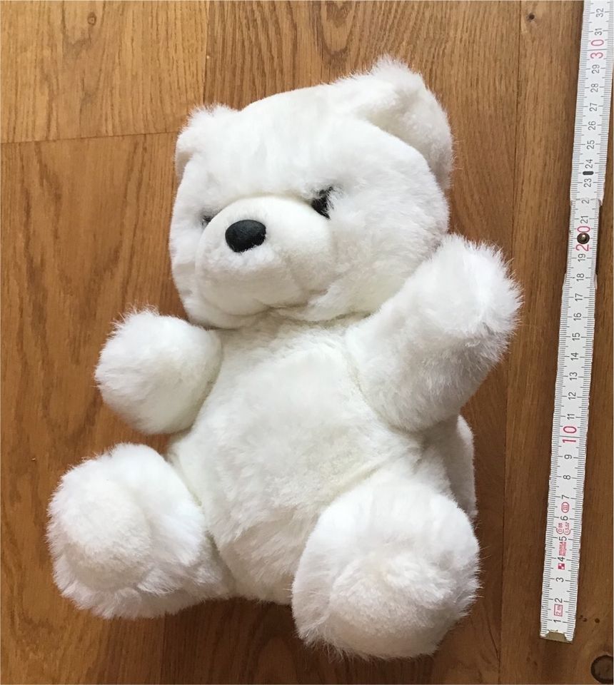Niedliche Teddybär Handspielpuppe ca. 30 cm groß in Caputh
