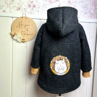 Handmade Walk Jacke Kinderjacke mit Dino Stickerei 56-140 Mecklenburg-Vorpommern - Alt Bukow Vorschau