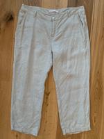 MAC Hose Leinen Nora cropped 42 hellgrau-melange  - wie neu Bayern - Waldmünchen Vorschau