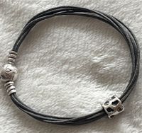 Original Pandora Armband grau inkl. 1 Charm Nordrhein-Westfalen - Krefeld Vorschau