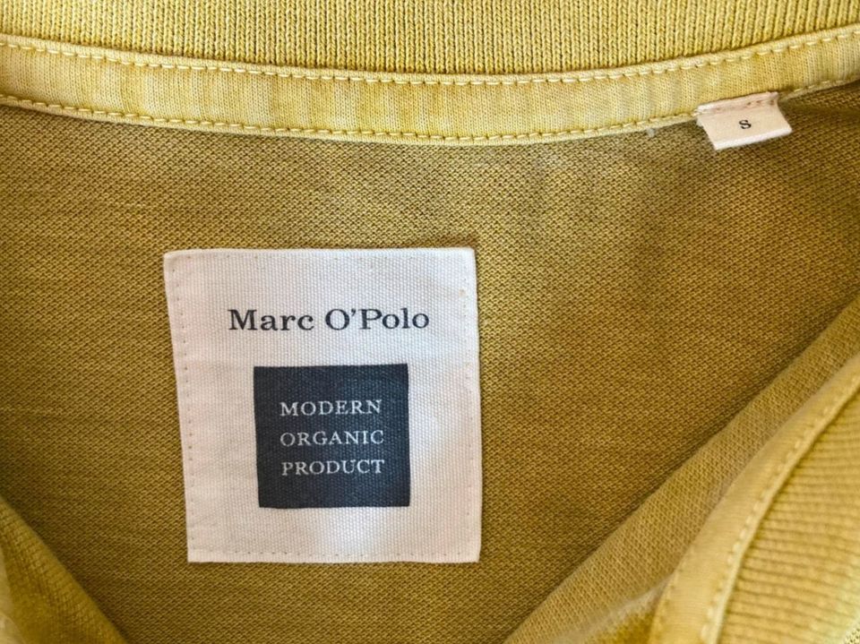 Marc O'Polo, Herren, Poloshirt, Regular, Bio-Baumwolle, Gr. S in Dresden