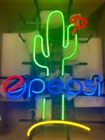 Pepsi Neon Leuchtreklame Kaktus selten Nordrhein-Westfalen - Erkelenz Vorschau
