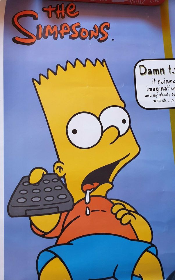 Poster "Die Simpons" - Bart Simpson in Greiz