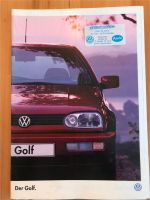 Verkaufsprospekt VW Golf III, 1996, 52 Seiten Bayern - Schwebheim Vorschau