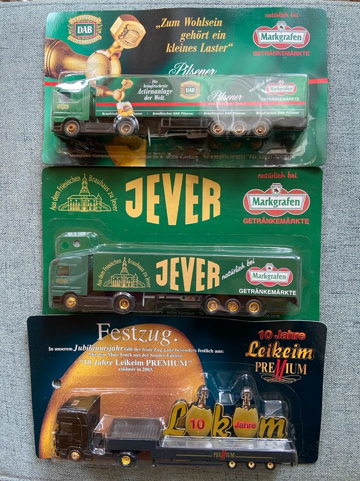 Mini-Truck Sammlung (Biere) in Münchberg