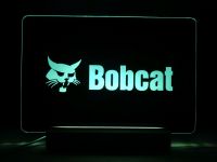 Bobcat Minibagger Radlader Baumaschine NEU LED Schild Niedersachsen - Emlichheim Vorschau