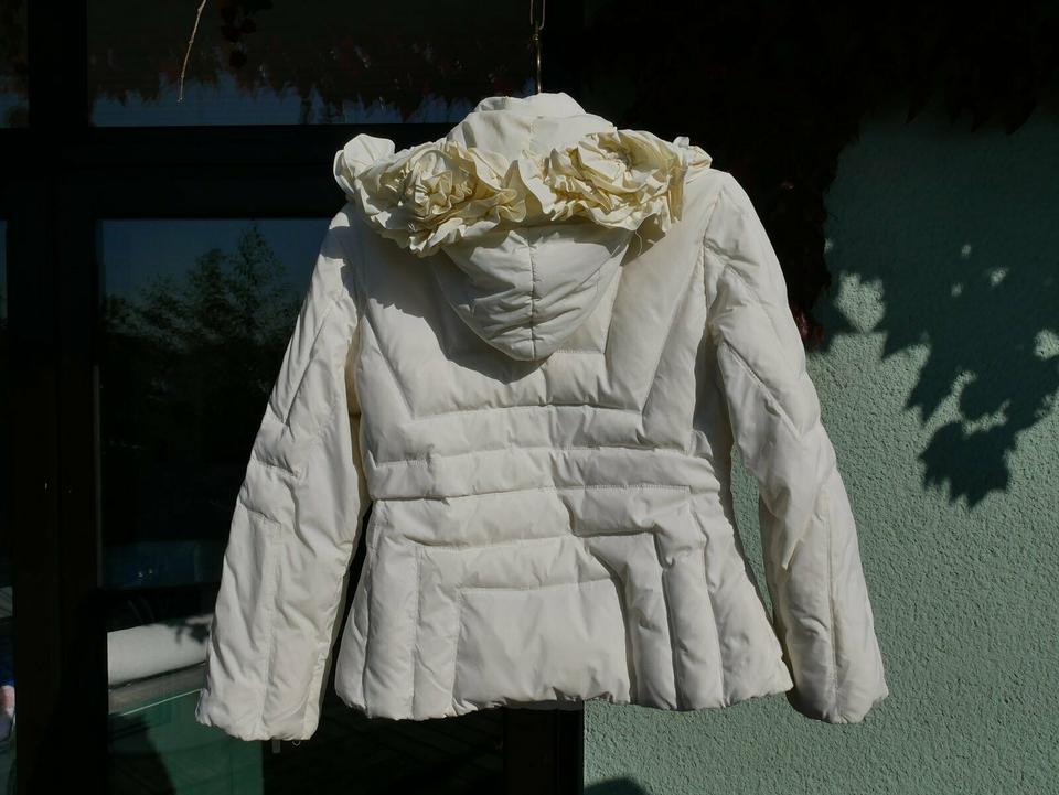 MONNALISA, entzückende weiße Winterjacke, Anorak, Gr. 134 / 140 in Raunheim