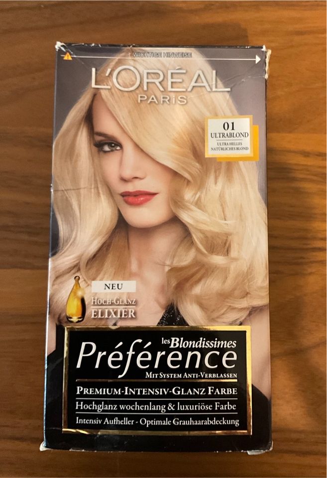 Blondierung LOREAL 01 Preference Ultra helles Blond Aufheller in Grevenbroich