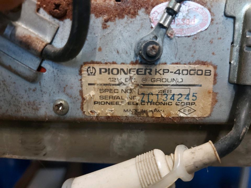 Oldtimer Autoradio Pioneer selten in Viersen
