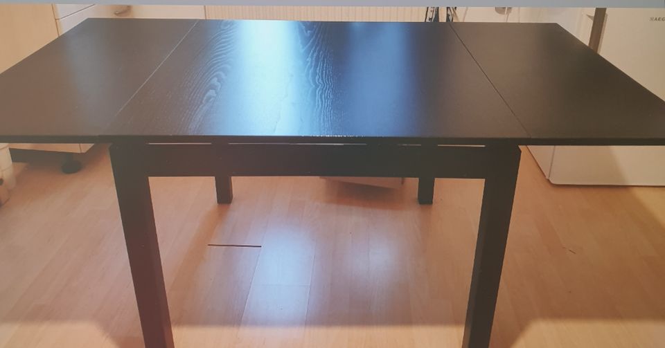 Tisch ausziehbar IKEA Bjursta schwarz in Bonn