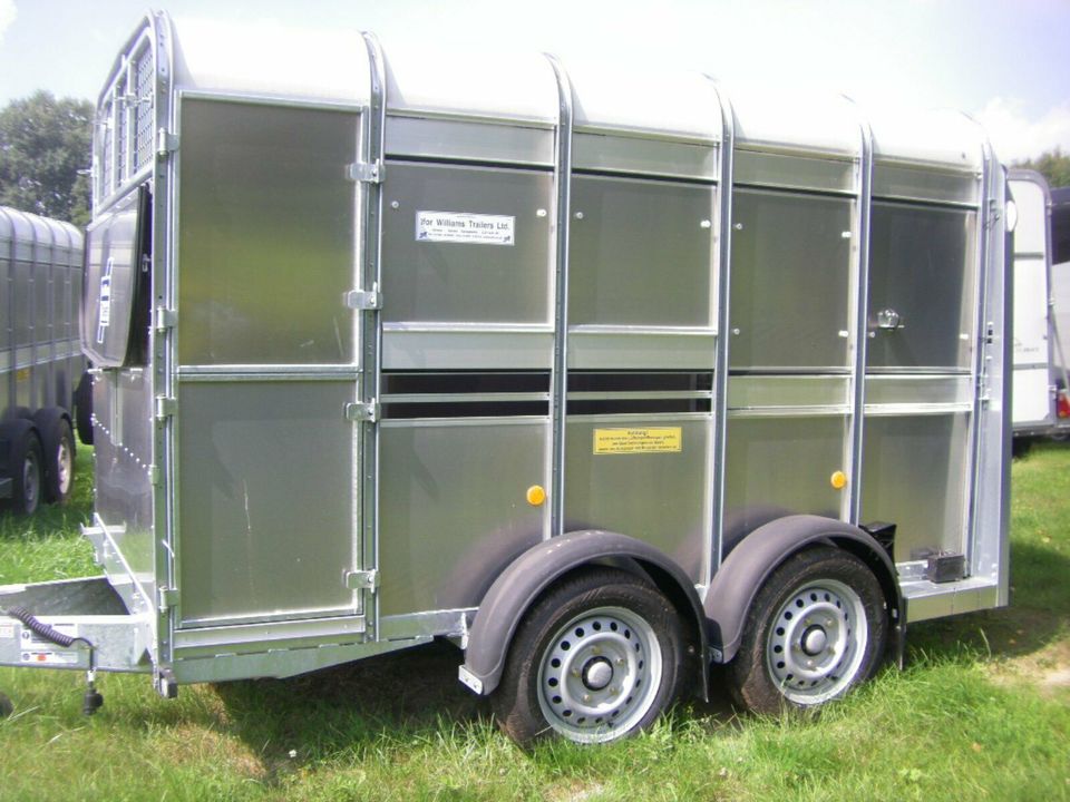 Ifor Williams Viehanhänger TA 510 G 10x6 mit Kombirampe in Pöttmes