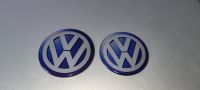 VW 3D 55 60 65 mm blau Aufkleber Nabendeckel Radnabe Silikon Alu Berlin - Mitte Vorschau