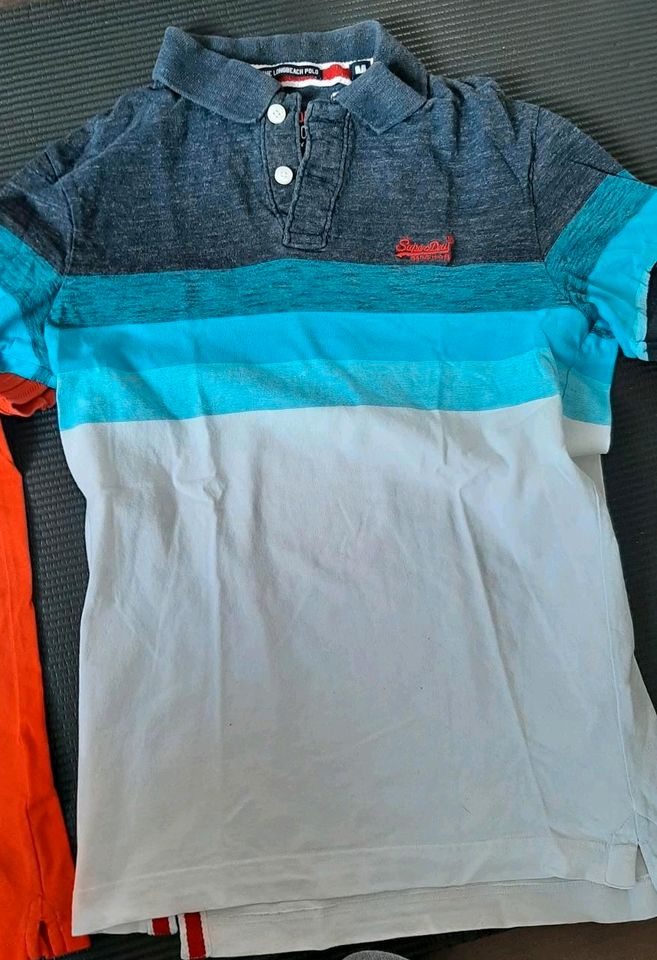 3x Superdry Poloshirts 3 Stück Größe M in Rheinberg