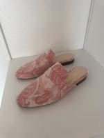 Leder Jacquard Mules Sandalen von Leo Studio Design Gr. 40 Hessen - Schlüchtern Vorschau