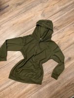 Lässiger Hoodie cut outs / destroyed / Löcher in khaki / grün Bayern - Frensdorf Vorschau