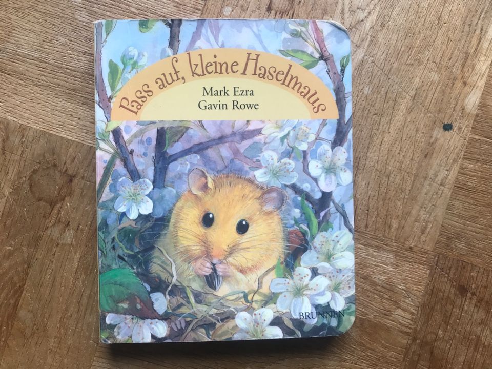 Kinderbuch „Pass auf, kleine Haselmaus“ in Rückersdorf