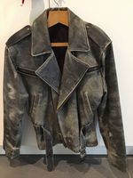 Motorradlederjacke Vintage Sachsen - Chemnitz Vorschau