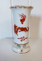 Kleine Vase, Meißen, handbemalt mit Drachenmotiv und Goldrand München - Thalk.Obersendl.-Forsten-Fürstenr.-Solln Vorschau