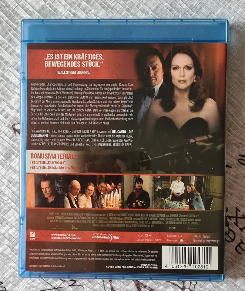 Die Geiselnahme / Mit Julianne Moore & Sebastian Koch / Blu-ray in Stadthagen