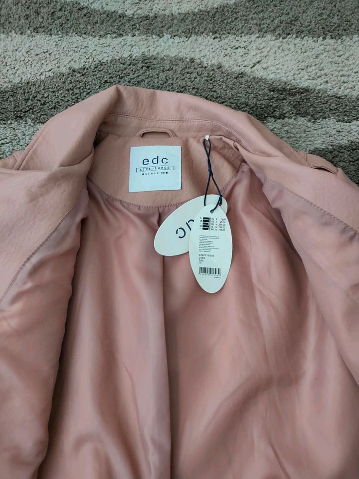 Fake Lederjacke edc Esprit L in Willich