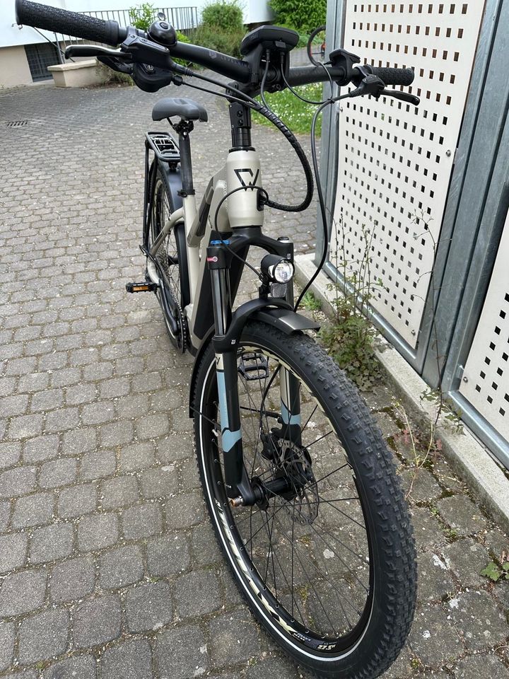 E-bike conway cairon c427 nur 100km trapez Rahmen in Nürnberg (Mittelfr)