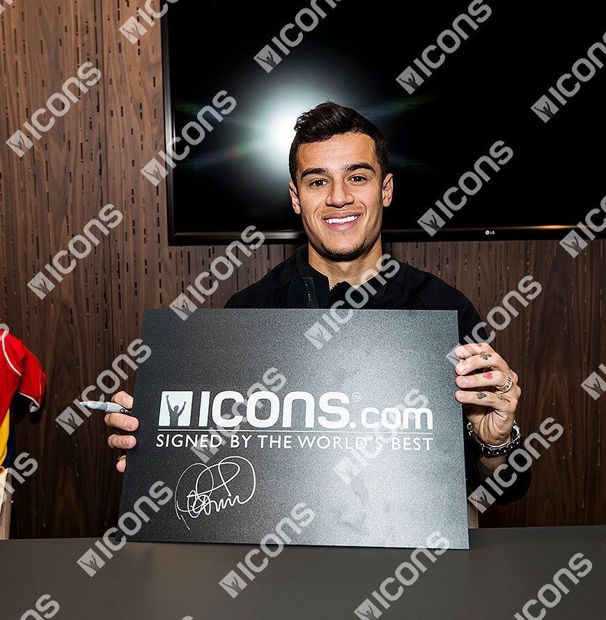 Coutinho signed Boot Mercurial  (ICONS) COA Rare Autogramm in Schwaikheim