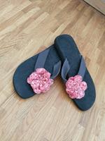 Flip Flops Damen braun mit Blumen Esprit Größe 39 Hannover - Misburg-Anderten Vorschau