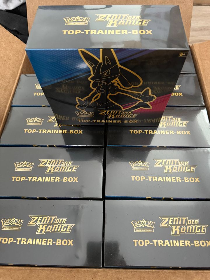 Pokemon Zenit der Könige Top Trainer Box Elite Crown deutsch ETB in Witten