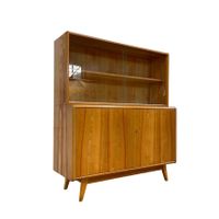 RETRO 1960 Highboard Holz Vitrine Fo.A.001.003.000.3 Nordrhein-Westfalen - Radevormwald Vorschau