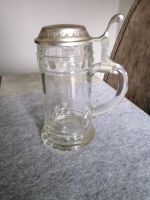 Glas Bierhumpen mit Zinndeckel, alt Schleswig-Holstein - Schleswig Vorschau