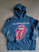 H&M Hoodie Pullover Kapuze Gr. 110/116 rolling Stones blau Bayern - Hirschau Vorschau