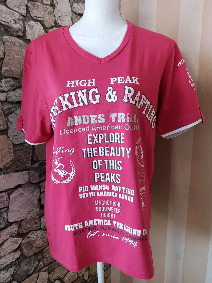 pinkfarbenes Shirt in Gr. M in Wasungen