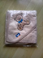 Baby Kapuzen-Badetuch 80x80cm Bär Beige Braun Neu Baden-Württemberg - Sontheim Vorschau