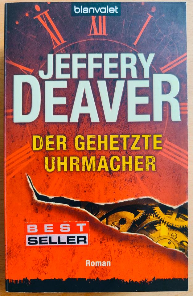 Jeffery Deaver Der gehetzte Uhrmacher Lincoln Rhyme Thriller Buch in Marktoberdorf