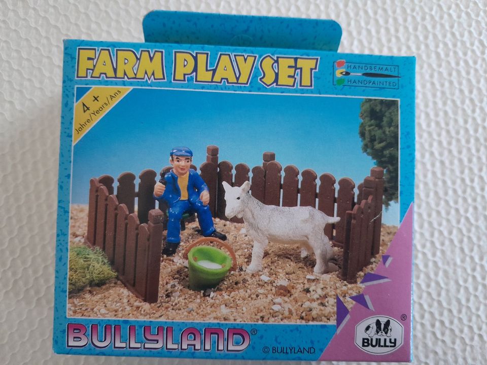 Bullyland 60206 Farm Play Set Ziegen melken neu auch für LGB in Geschendorf